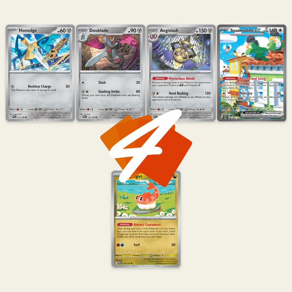 Aegislash is a well balanced machine